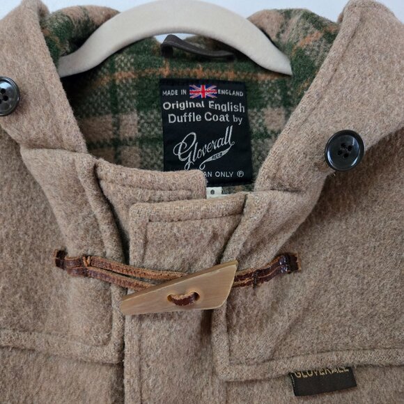 3 For 100 💫 VINTAGE 1970s Gloverall English Duffle Coat size 13 - Picture 3 of 4